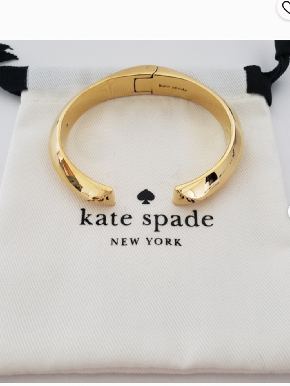 kate spade ♠️ Gold Tone Open Cuff Bracelet